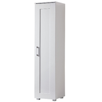 Montreal Multipurpose Storage Cupboard Single Door Tall White