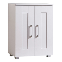 Montreal Cupboard 2 Door Low Floor Unit White