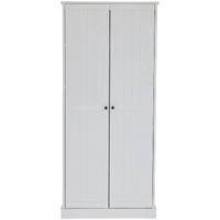 Hamptons 2 5 Tier 80Cm Wide Multipurpose Cupboard Pantry Storage Cabinet Unit
