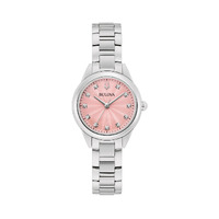 Bulova Ladies Quartz Bracelet Classic Sutton Diamond Watch 96P249