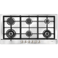 Artusi 90cm Built In Gas Cooktop AGH90XFFD Stainless Steel