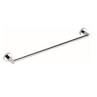 Bad Und Kuche 600mm Single Towel Rail Chrome BK402-600