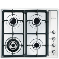Smeg 60 cm Classic Aesthetic Gas Cooktop CIR66XS3