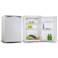 ChiQ 129L 1 Door Vertical Fridge White CSR129W