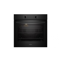 Chef 60cm Multifunction 3 Fan Forced Electric Oven CVE612DB Black