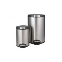 Eko Artistic Step Waste Can Set 20L+5L Kitchen Trash Bin EK9225PR