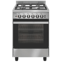 Emilia 53cm Stainless Steel Freestanding Gas Cooker EM534GG