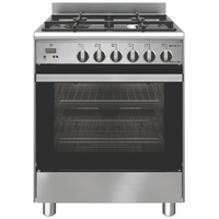Emilia 60cm Stainless Steel Fan Assisted Gas Stove Cooker EM664GG