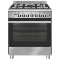Emilia 70cm Dual Fuel Bi-Energy Cooker EM765DOP with Doppio Oven