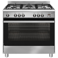 Emilia 90cm Stainless Steel Fan Assisted Gas Cooker EM965GG
