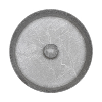THH Above Counter Ceramic Bathroom Basin Marble 400x400x120mm