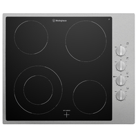 Westinghouse 60cm 4 Zone Ceramic Cooktop WHC642SC 